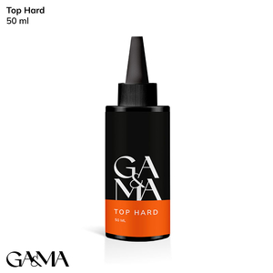 Топ для гель-лаку без ЛШ GaMa Top Hard 50 мл