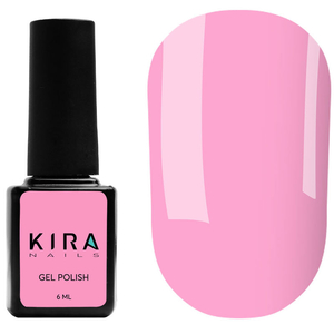 Гель-лак Kira Nails №093 (розовый, эмаль), 6 мл