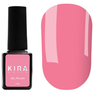 Гель-лак Kira Nails №056 (лилово-розовый, эмаль), 6 мл