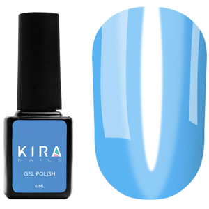 Гель-лак Kira Nails Vitrage №V08 (блакитний, вітражний), 6 мл, Колір: 08