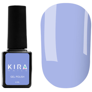 Гель-лак Kira Nails №083 (бледно-васильковый, эмаль), 6 мл
