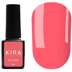 Гель-лак Kira Nails №097 (очень яркий розовый, неоновый, эмаль), 6 мл