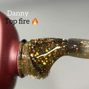 Светоотражающий топ Danny Fire 03 (золото), 12 мл, Цвет: 03