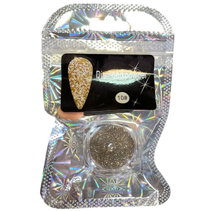 Светоотражающая втирка Diamond Powder для дизайна ногтей №10, Цвет: 10