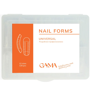 Верхние формы GA&MA Универсальная Nail forms Universal collaboration with @sadovec_yulia