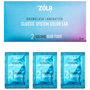 Состав для ламинирования в саше 02 ZOLA Volume Blue Fixer 1 мл/1 шт, Объем: 1 мл, Цвет: 02