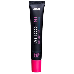 Краска для бровей и ресниц ZOLA TATTOO TINT Dark Grey 15 мл, Цвет: Dark Grey