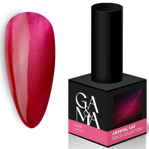 Гель-лак GA&MA Crystal Cat Glow / Кристалл Кет Глов 10 мл, Цвет: Glow