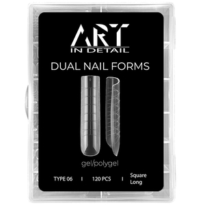 Многоразовые верхние формы ART Dual Nail Forms, Type 06, Размер: 06