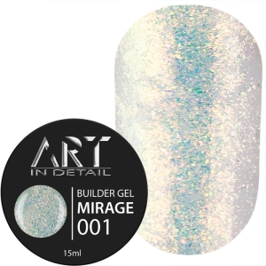 ART Builder Gel MIRAGE №001, 15 мл, Цвет: 001