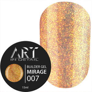 ART Builder Gel MIRAGE №007, 15 мл, Цвет: 007