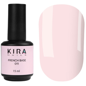 Kira Nails French Base 011 15 мл, Об`єм: 15 мл, Колір: 011