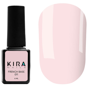 Kira Nails French Base 011 6 мл, Объем: 6 мл, Цвет: 011