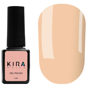 Гель-лак Kira Nails №010 (светлый персиковый, эмаль), 6 мл