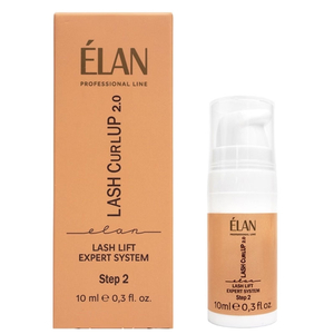 Эксперт-система ламинирования ресниц ELAN «LASH CurlUP 2.0» Средство 2 Airless Bottle 10 мл