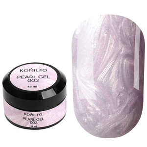 Гель для наращивания Komilfo Pearl Gel 003 15 мл, Объем: -15 мл, Цвет: 003