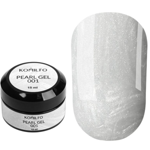 Гель для наращивания Komilfo Pearl Gel 001 15 мл, Объем: -15 мл, Цвет: 001