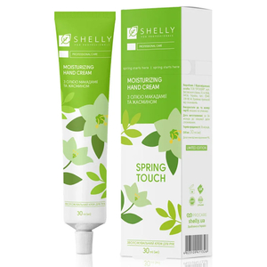 Зволожувальний крем для рук з олією макадамії та жасмином Spring Touch Shelly 30 мл