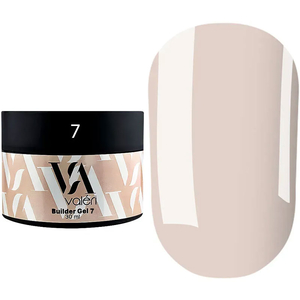 Гель для наращивания Valeri Builder Gel 7 30 мл, Объем: 30 мл, Цвет: 7