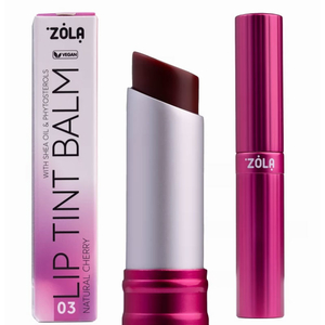 Оттеночный бальзам для губ ZOLA Lip Tint Balm 03 Cherry Natural, Цвет: 03