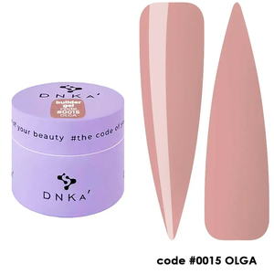 Гель для наращивания DNKa Builder Gel №0015 Olga 15 мл, Объем: 15 мл, Цвет: 0015
