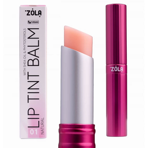 Оттеночный бальзам для губ ZOLA Lip Tint Balm 01 Natural, Цвет: 01