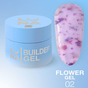 Гель для наращивания LUNA Flower Gel №02 15 мл, Цвет: 02