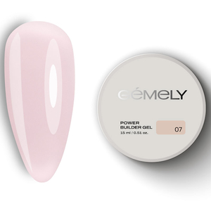 Гель для укрепления и наращивания Gemely Power Builder gel 007 15 мл, Объем: -15 мл, Цвет: 007