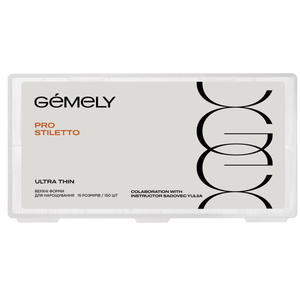 Верхние формы Gemely Upper forms Pro Stiletto Ultra Thin collaboration with @sadovec_yulia., Размер: Stiletto