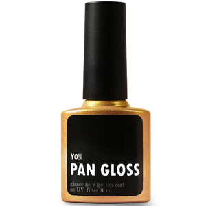 Экстремально глянцевый топ для выравнивания Yo!Nails PAN GLOSS без липкого слоя 8 мл, Объем: 8 мл