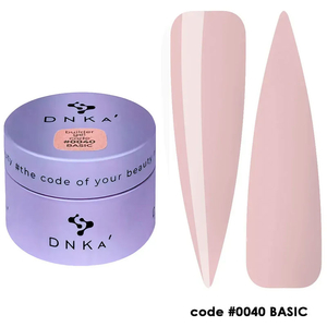 Гель для нарощування DNKa Builder Gel Basic №0040 30 мл, Об`єм: 30 мл
, Колір: 0040