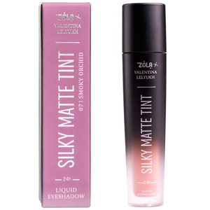 Жидкие тени для век ZOLA x Valentina Lelyukh Silky Matte Tint 07 Smoky Orchid, Цвет: 07
