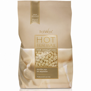 ItalWax Горячий воск в гранулах, белый шоколад, 1 кг, Объем: 1 кг, Аромат: Белый шоколад