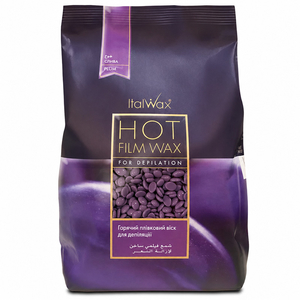 ItalWax Горячий воск в гранулах, Слива, 1 кг, Объем: 1 кг, Аромат: Слива