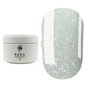 Гель для наращивания Saga Professional Builder Gel Veil №18, 15 мл, Объем: 15 мл, Цвет: 18