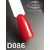 Гель-лак Komilfo Deluxe Series D086 (вишнево-красный, эмаль), 8 мл2