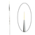 Кисть OPI Liner 3, прозрачная ручка L-29, Цвет: Liner 3, прозрачная ручка