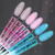Kira Nails Lollypop Base №006 (блакитний з різнокольоровими пластівцями), 6 мл, Колір: 0064