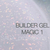 Гель для наращивания Saga Professional Magic Builder Gel 01, молочный с цветными хлопьями потали, 15 мл, Объем: 15 мл, Цвет: 01
3
