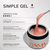 Гель для зміцнення та нарощування GaMa Simple Gel №024 50 мл, Об`єм: 50 мл, Колір: 0245