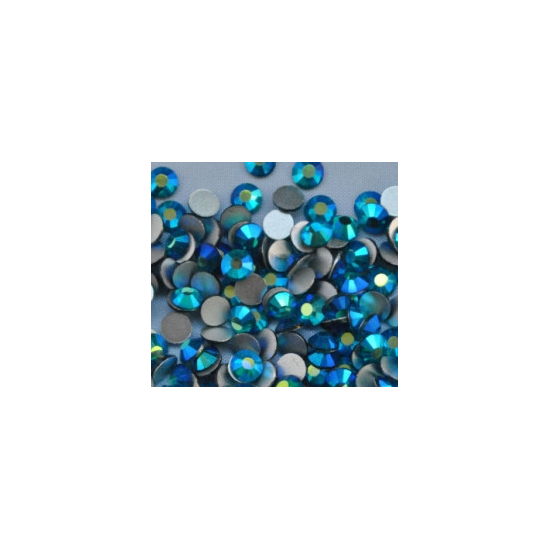 Стразы Blue Zircon Ab ss4(1.5-1.7 мм),100 шт