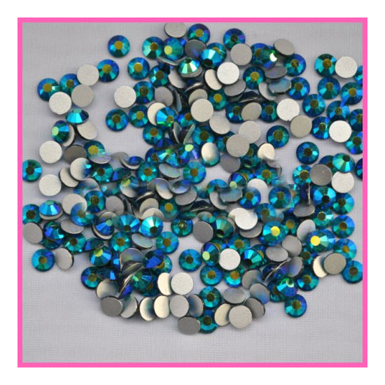 Стразы Emerald AB ss6(1.9-2.0мм) 100 шт