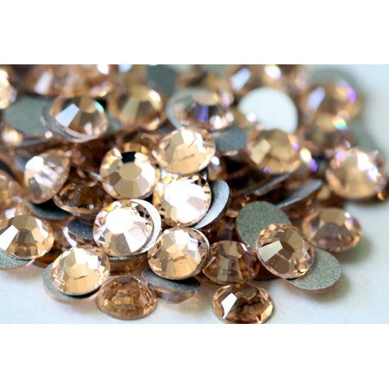 Стразы Lt.peach ss6(1.9-2.0 мм),100 шт