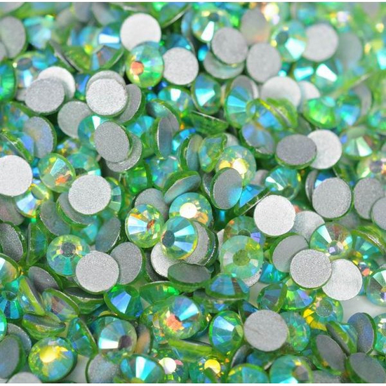 Стразы Peridot Ab ss4 (1.5-1.7 мм),100 шт