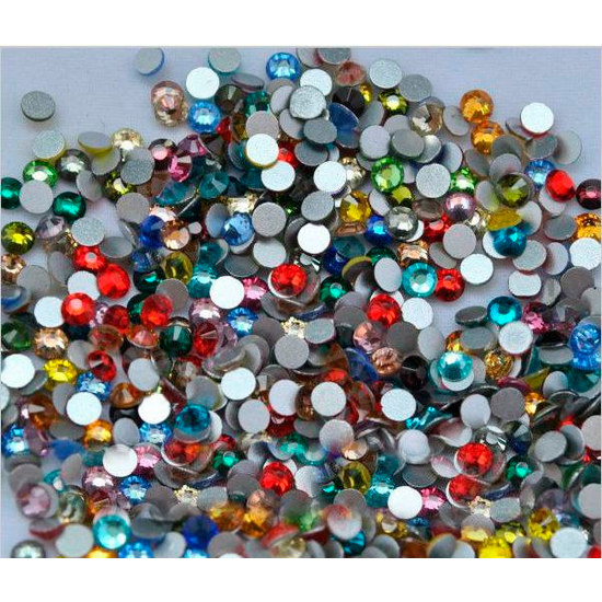 Стрази мікс ss3 (1.3-1.5мм) 100 шт