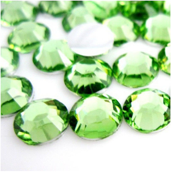 Стрази Peridot ss4 (1.5-1.7 мм), 100 шт