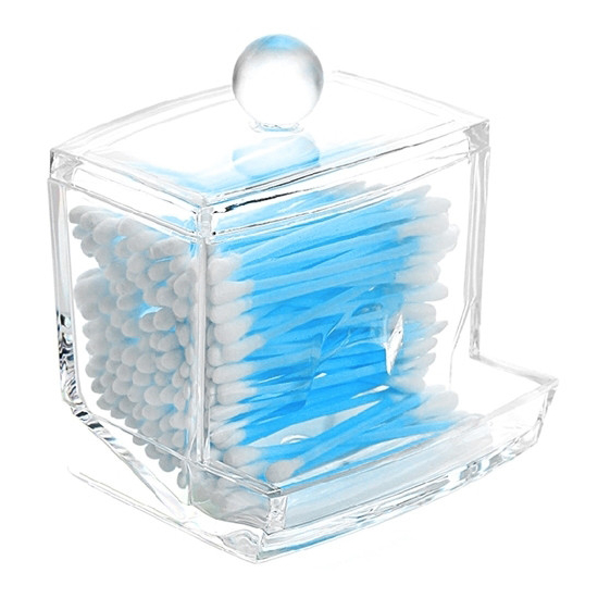 Диспенсер для ватных палочек с крышкой