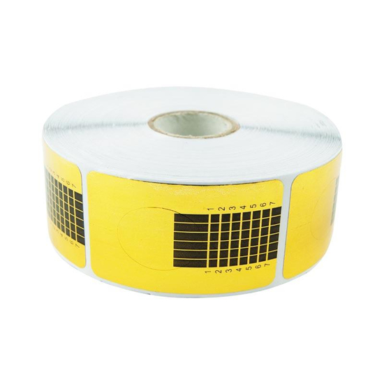 Форми для нарощування нігтів, вузькі золоті, №16, Колір: 162