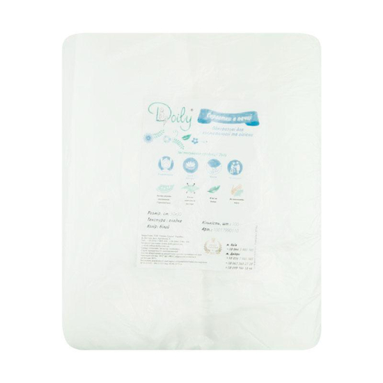 Салфетки в пачке 30*30, 40г/м2, 100 шт, гладкие Doily, Структура: Гладкая, Размер: 30x30, Фасовка: в пачке