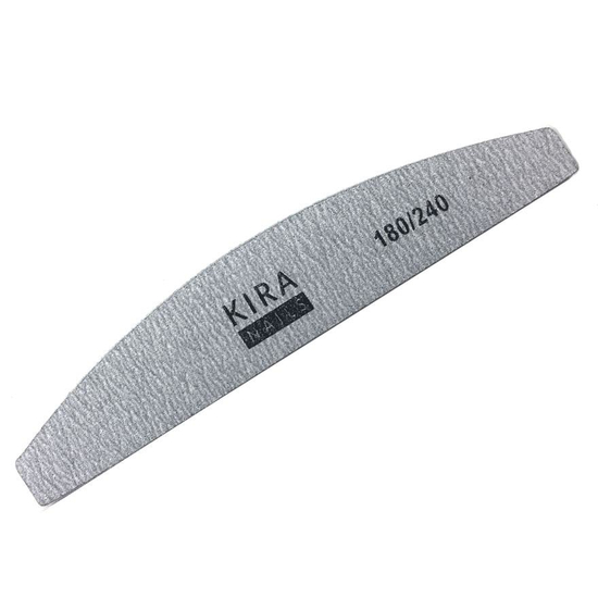 Пилочка Kira Nails эконом, полукруг 180/240
